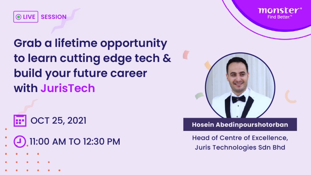 grab a lifetime opportunity to learn cutting-edge tech and build your future career with JurisTech