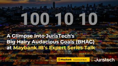 A Glimpse Into JurisTech’s Big Hairy Audacious Goals (BHAG) at Maybank IB’s Expert Series Talk Banner Image
