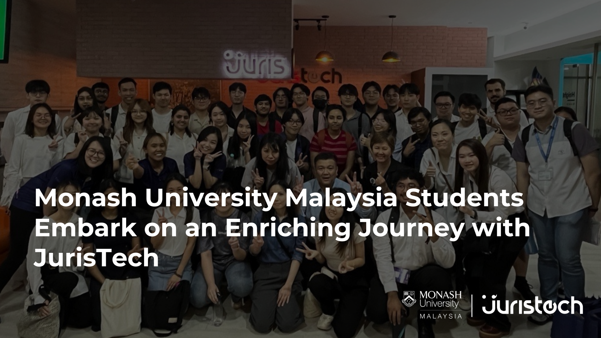 Monash University Malaysia Students Embark on an Enriching Journey with JurisTech
