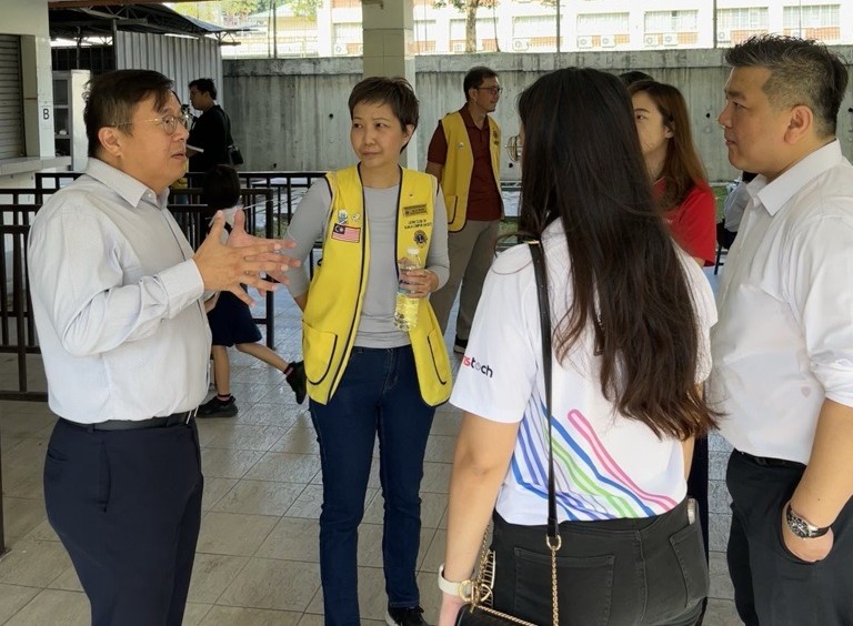 Datuk Stephen Wong, Lions Club of Kuala Lumpur (Host), JurisTech, A Meal A Day Project, AMAD Project