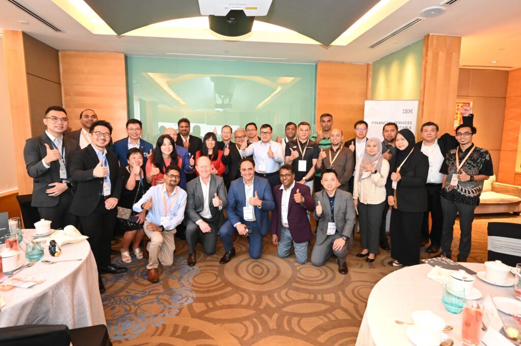 Group Picture of the attendees of IBM’s Roundtable in Kuala Lumpur