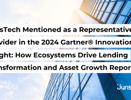 JurisTech Mentioned as Representative Provider in the 2024 Gartner® Innovation Insight: How Ecosystems Drive Lending Transformation and Asset Growth Report