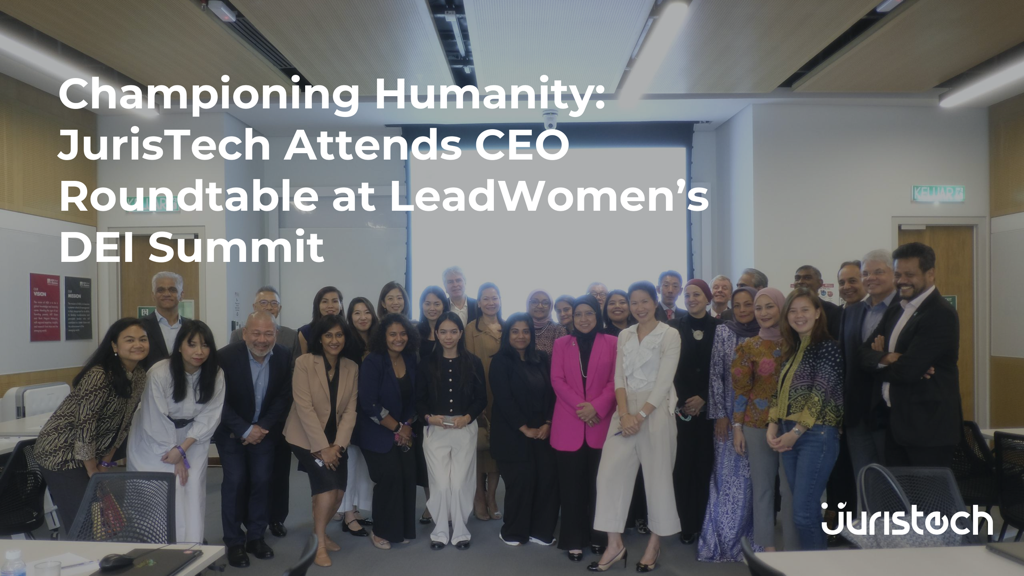 Championing Humanity: JurisTech Attends CEO Roundtable at LeadWomen’s DEI Summit Banner Image