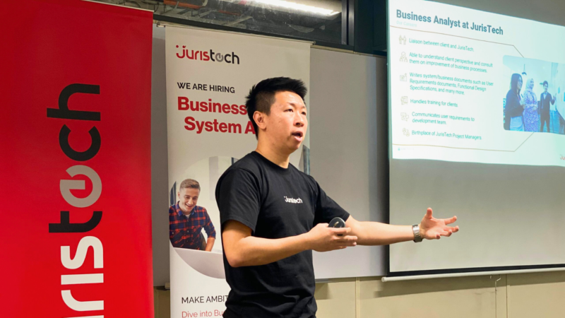 A man speaking on IT employability trends
