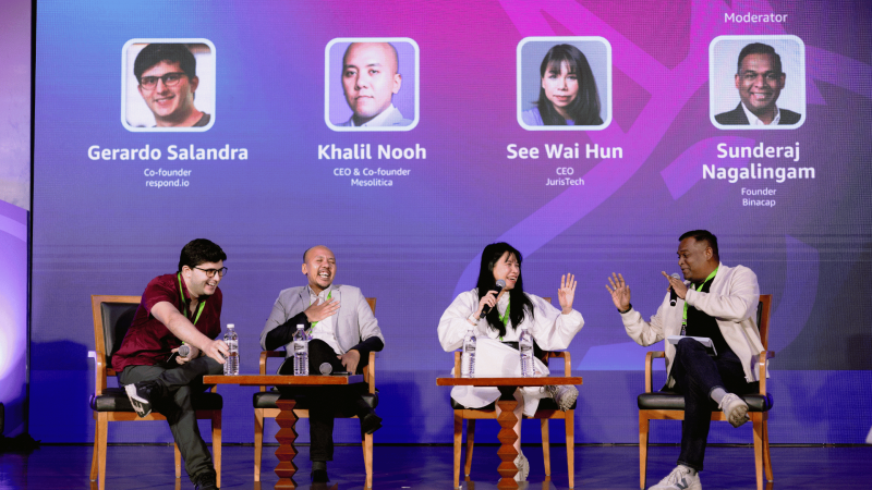 See Wai Hun attends AWS Unicorn Day Malaysia alongside fellow panellists as they share insights on scaling beyond early traction.