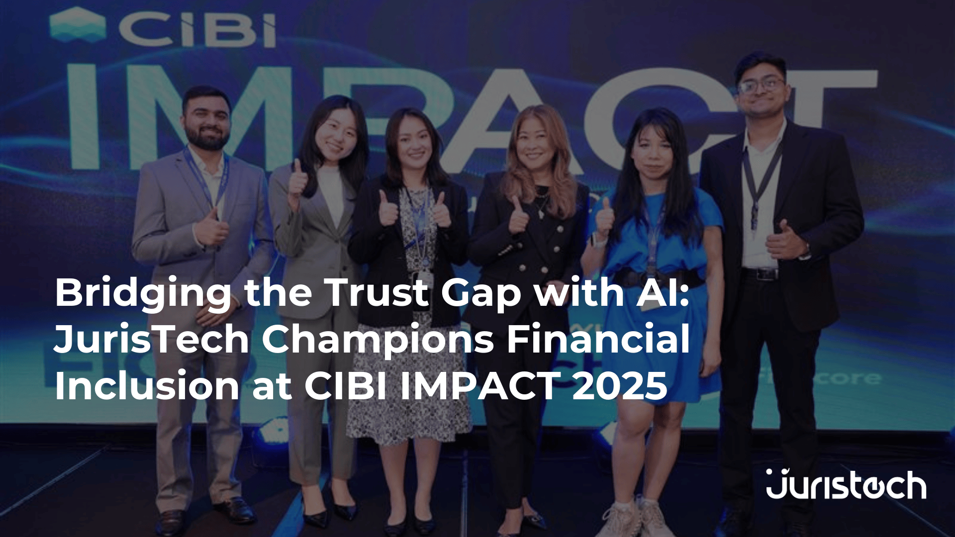 JurisTech Showcases AI Innovation for Financial Inclusion at CIBI IMPACT 2025 in Manila