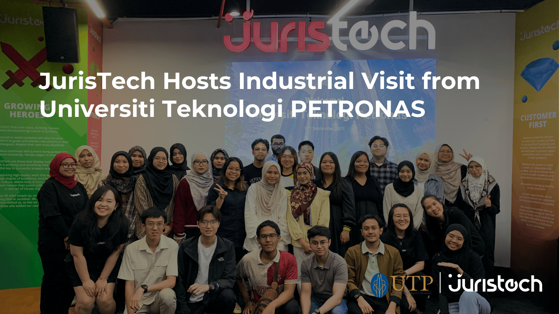 JurisTech Hosts Industrial Visit From Universiti Teknologi Petronas